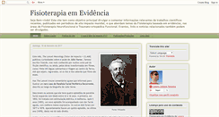 Desktop Screenshot of fisioterapiaemevidencia.com